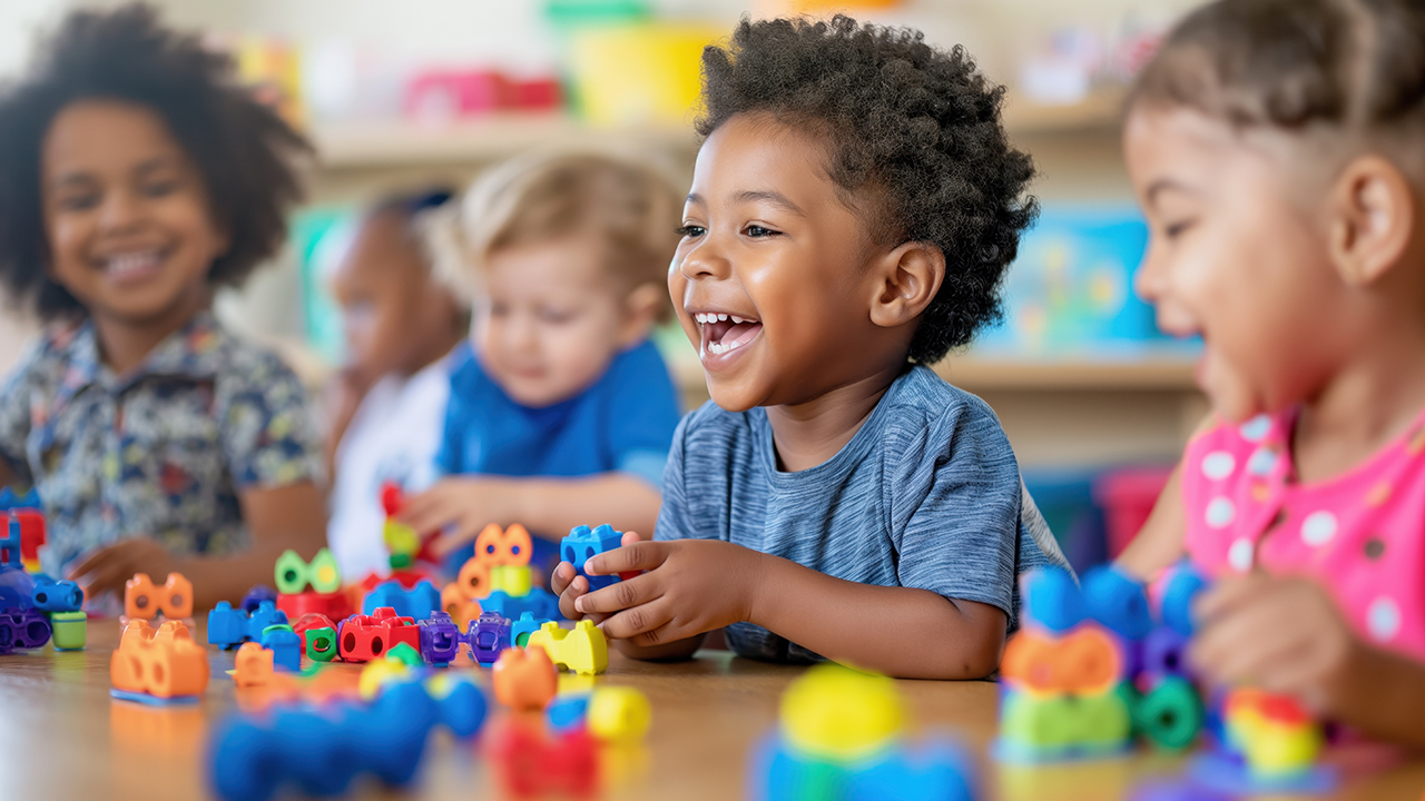 Preschool children learning
